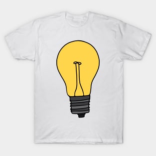 Yellow Lightbulb T-Shirt